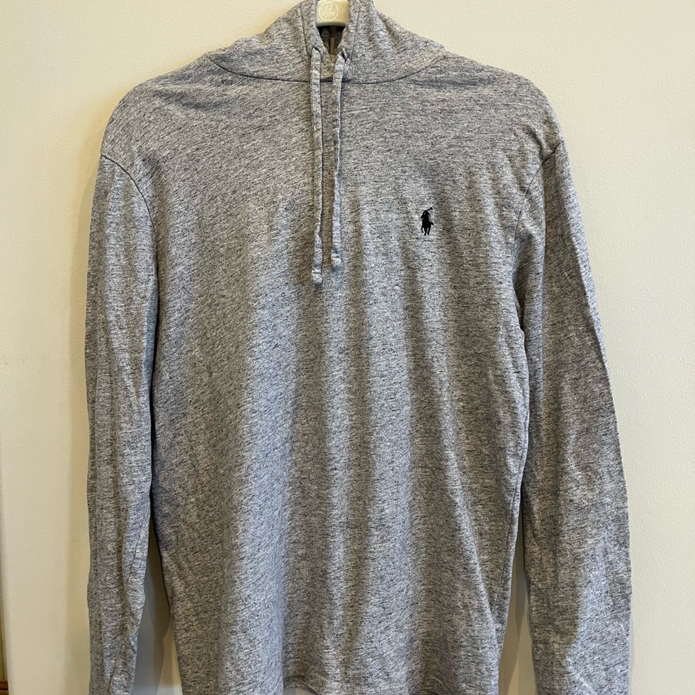 Polo by Ralph Lauren Gray Lightweight Hoodie